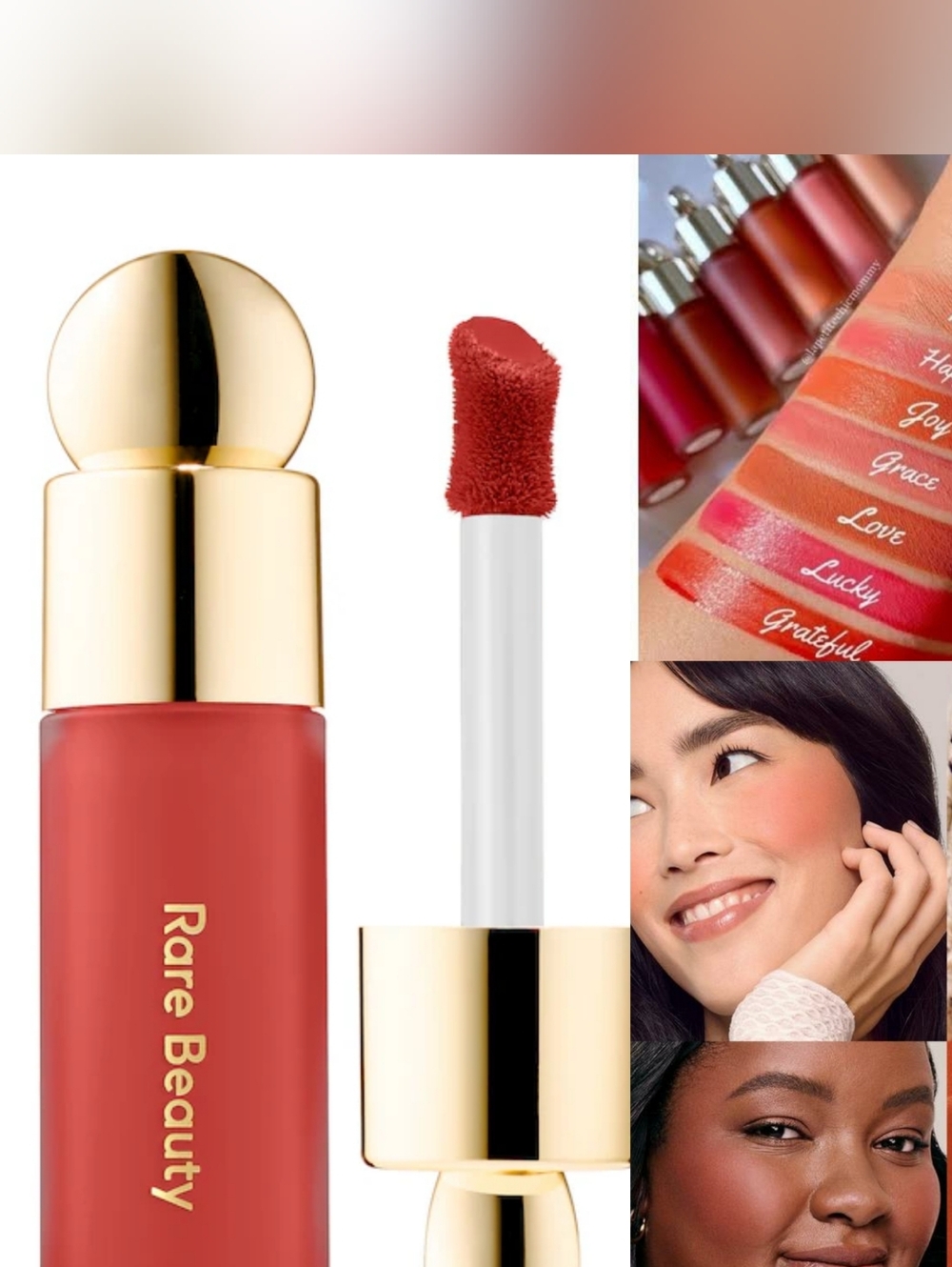 💘Blush Need💘BNIB Rare Beauty Fullsize LOVE Soft Pinch Matte Liquid Blush!$25R!